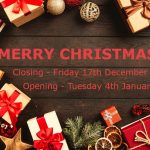 2021 Christmas Closing Times