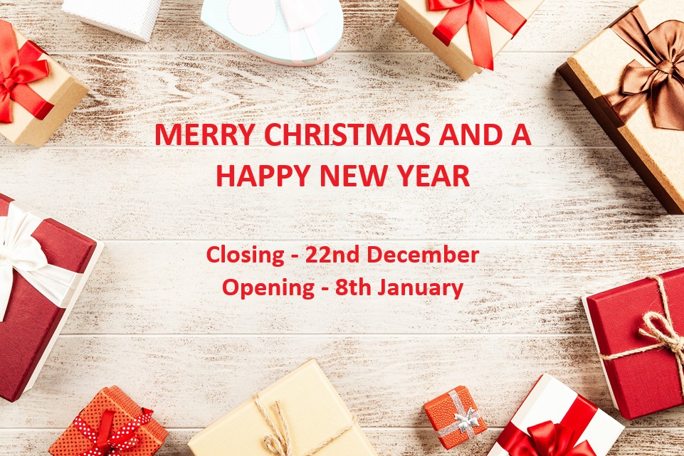 EEABS 2023 Christmas Closing Times