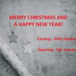 2024 Christmas Closing Times